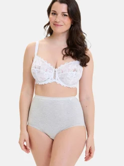 Sans Complexe Lot de 2 culottes hautes Classique Coton