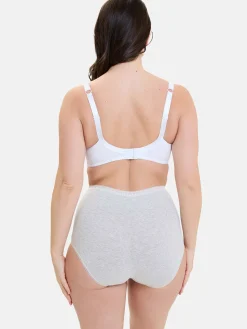 Sans Complexe Lot de 2 culottes hautes Classique Coton