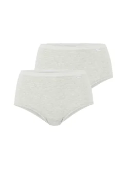Sans Complexe Lot de 2 culottes hautes Classique Coton