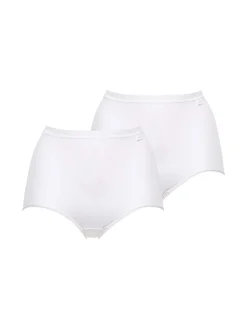 Sans Complexe Lot de 2 culottes hautes Classique Coton