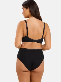 Sans Complexe Lot de 2 culottes hautes Invisible Coton