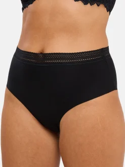 Sans Complexe Lot de 2 culottes hautes Invisible Coton