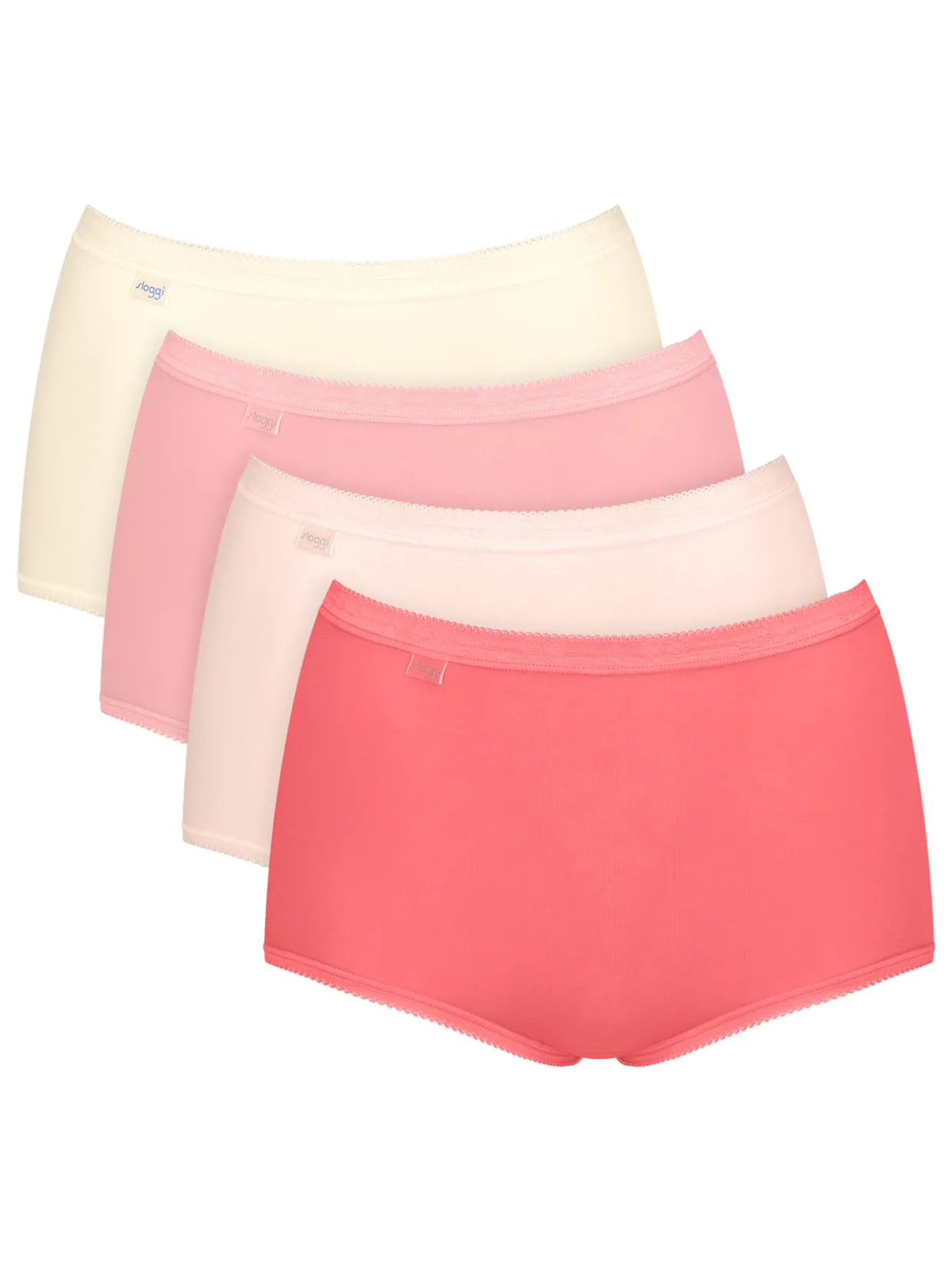 Sloggi Lot de 3 culottes maxi + 1 gratuite