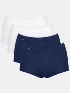 Sloggi Lot de 3 culottes maxi + 1 gratuite