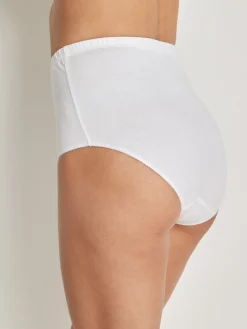 Daxon Lot de 6 culottes maxi pur coton peigné