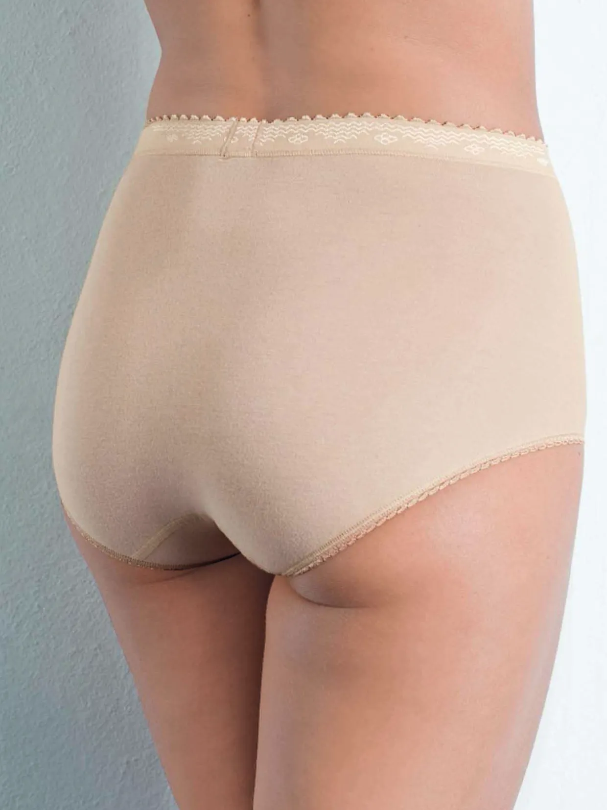 Sloggi Lot de 2 culottes maxi Control