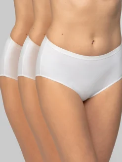 Playtex Lot de 2 culottes midi + 1 gratuite bio