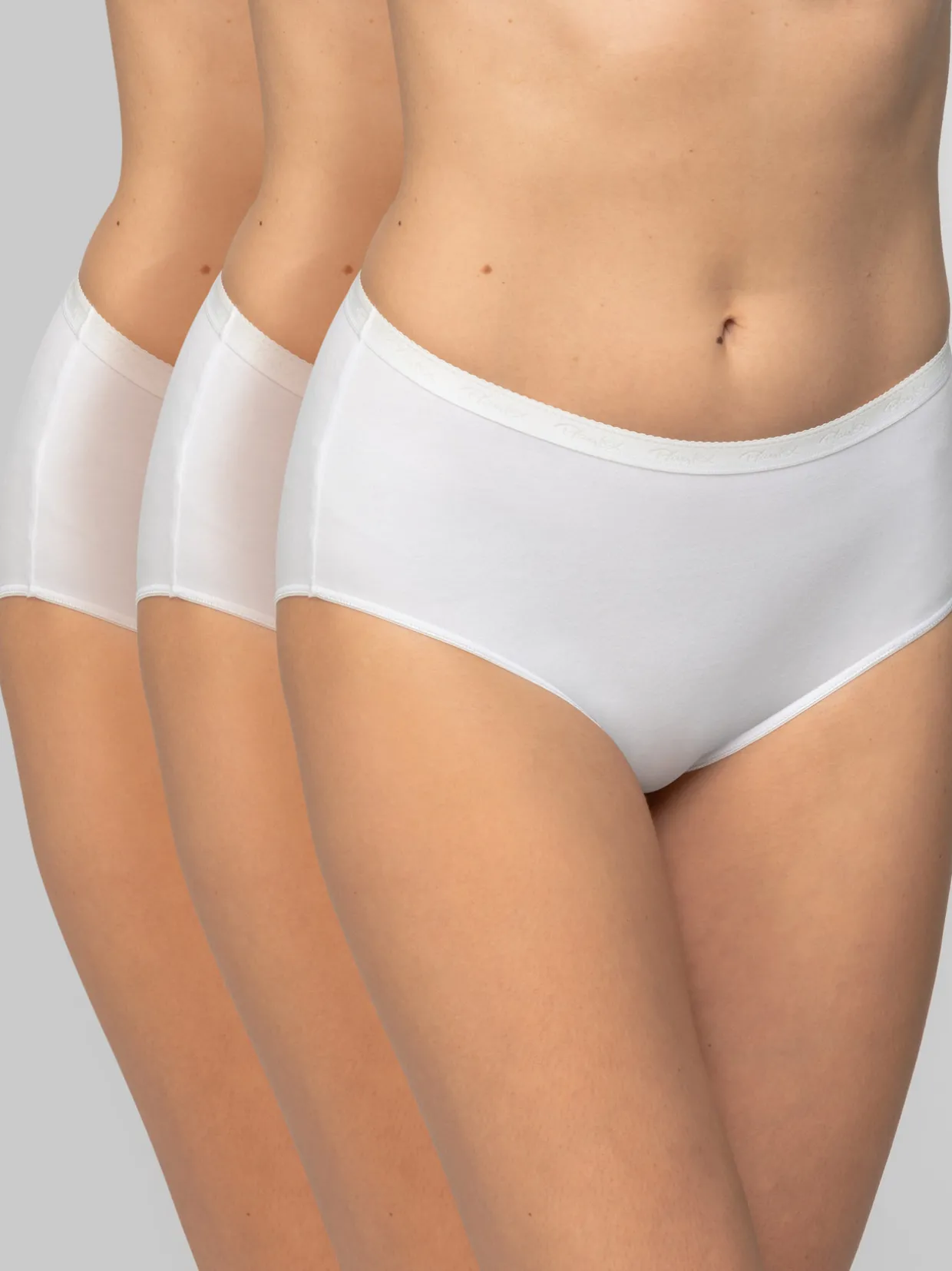 Playtex Lot de 2 culottes midi + 1 gratuite bio