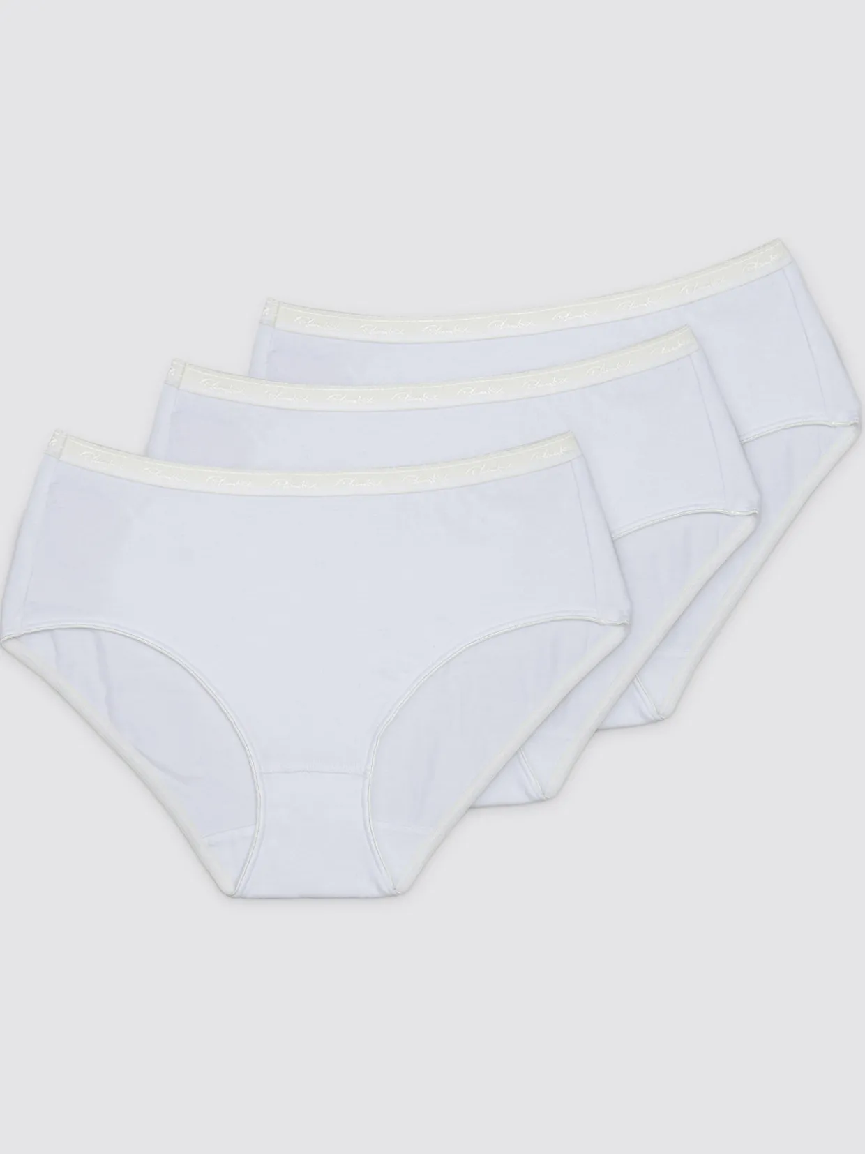 Playtex Lot de 2 culottes midi + 1 gratuite bio