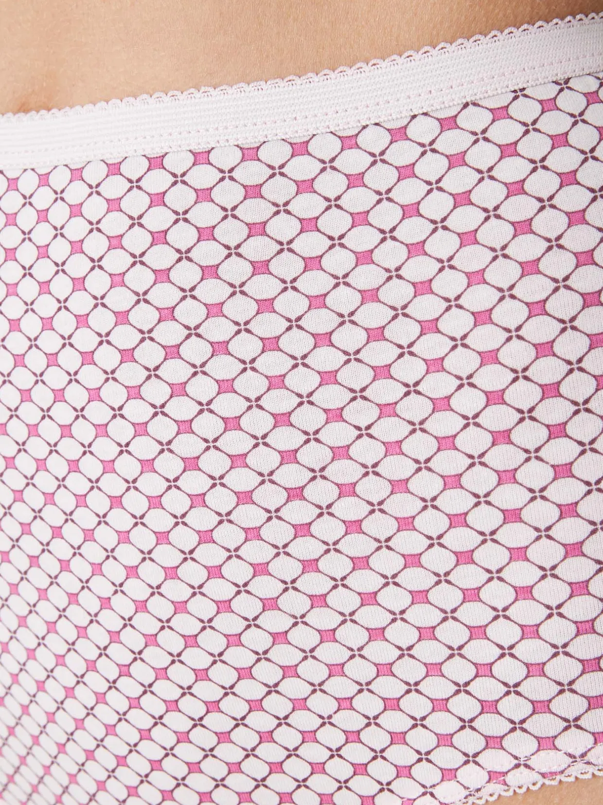 Daxon Lot de 4 culottes pur coton