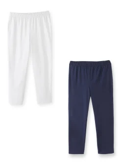 Femme Daxon Lot de 2 leggings courts