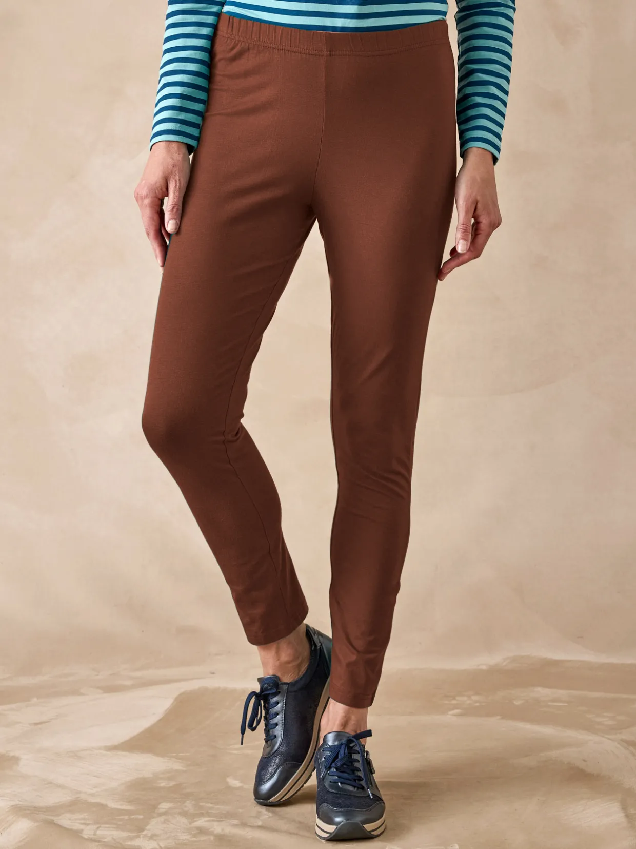 Femme Daxon Lot de 2 leggings en jersey