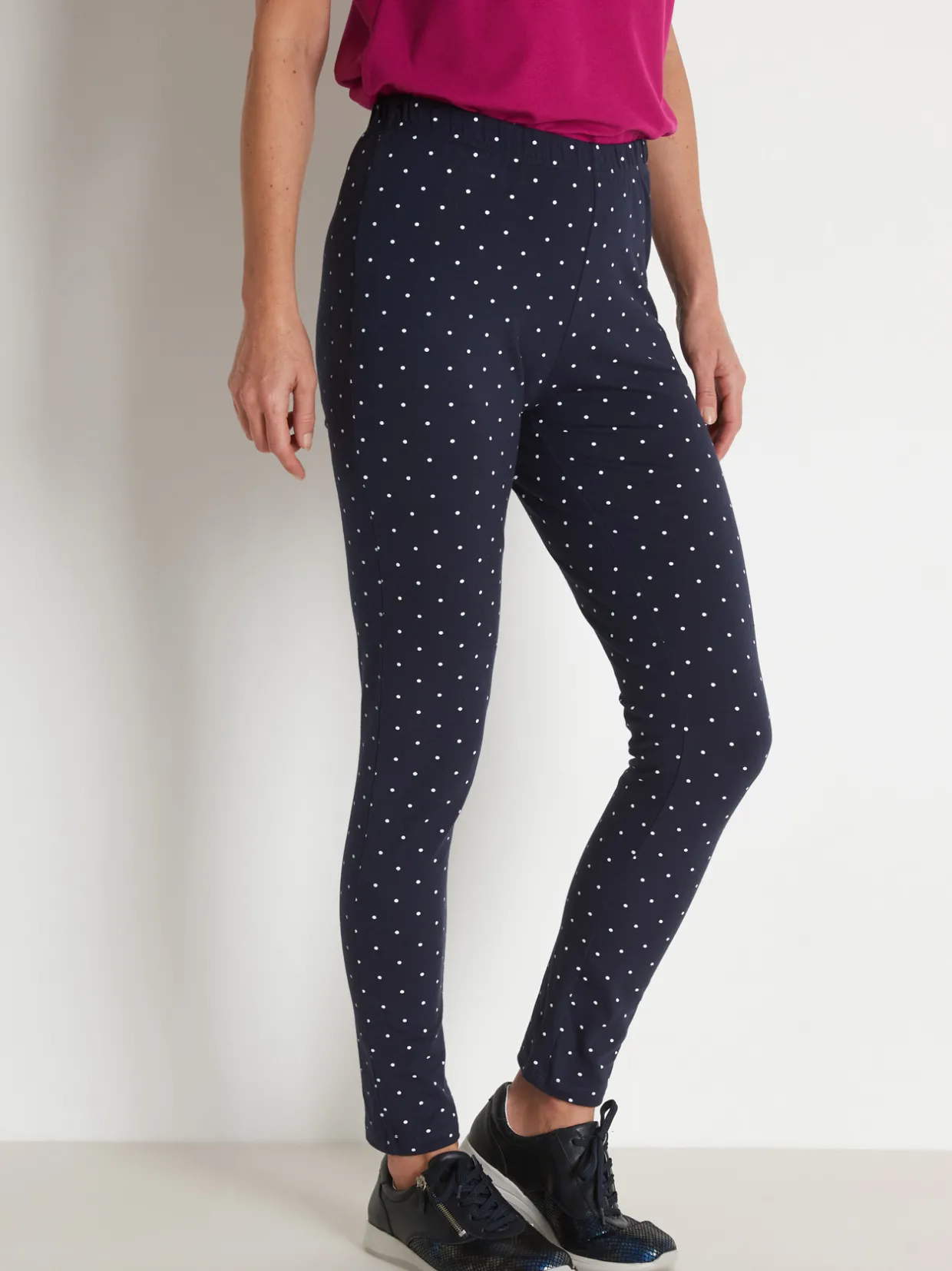 Femme Daxon Lot de 2 leggings en jersey