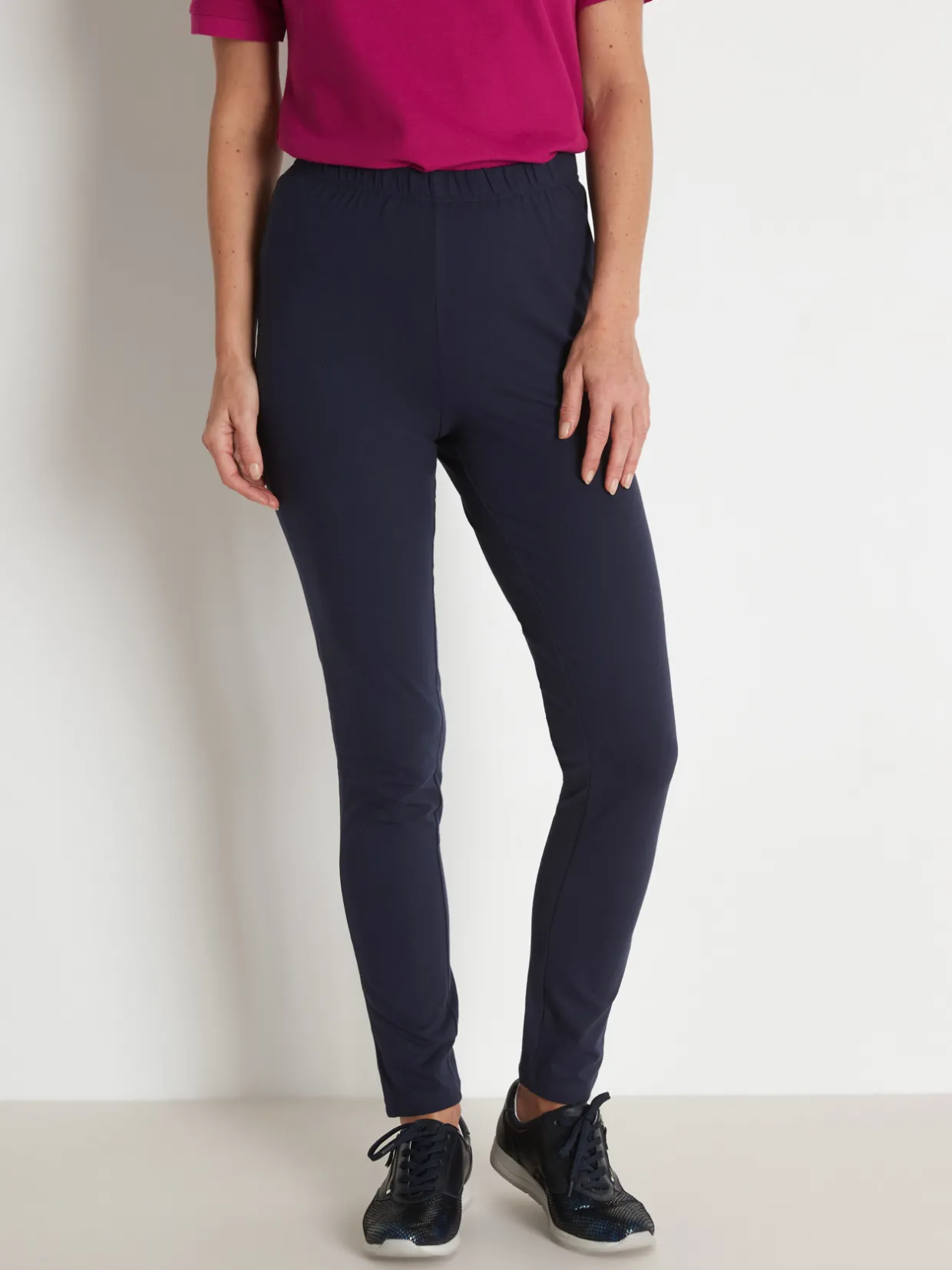 Femme Daxon Lot de 2 leggings en jersey