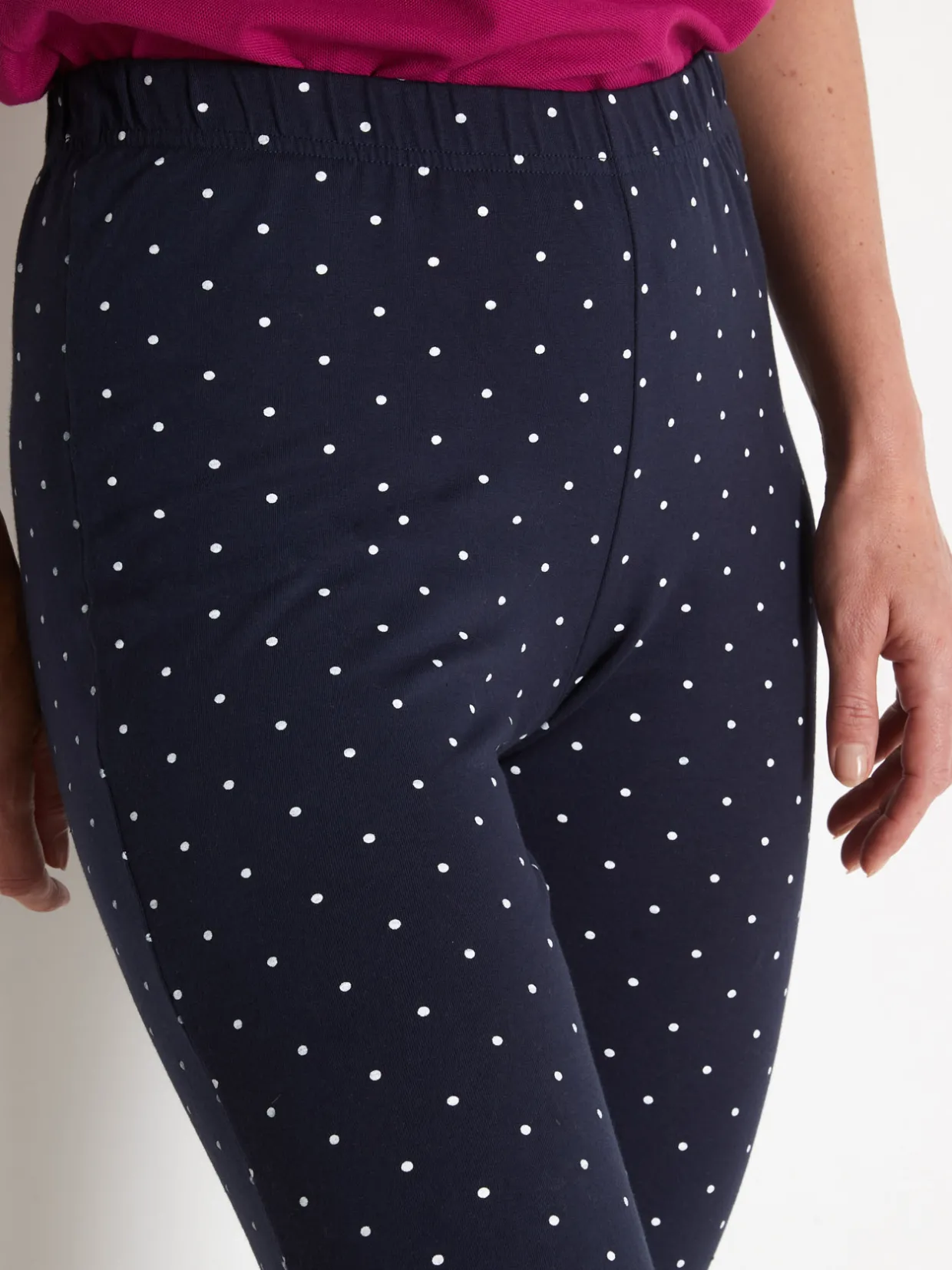 Femme Daxon Lot de 2 leggings en jersey