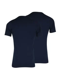 Homme Eminence Lot de 2 maillots col V manches courtes