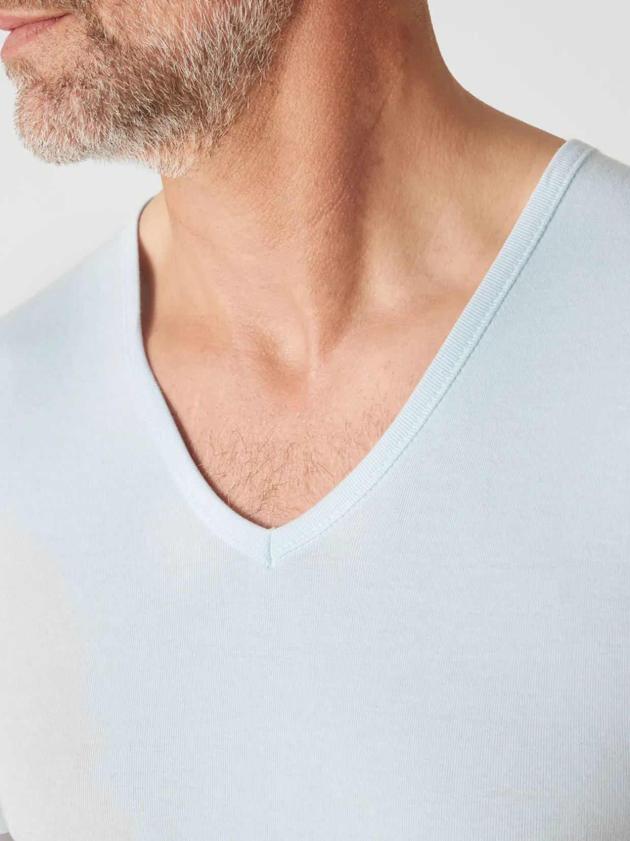 Homme Eminence Lot de 2 maillots col V manches courtes