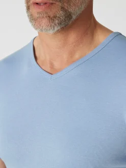 Homme Daxon Lot de 3 maillots de corps col V