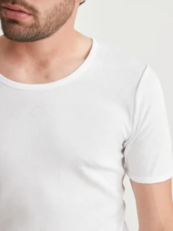 Homme Daxon Lot de 3 maillots de corps col rond