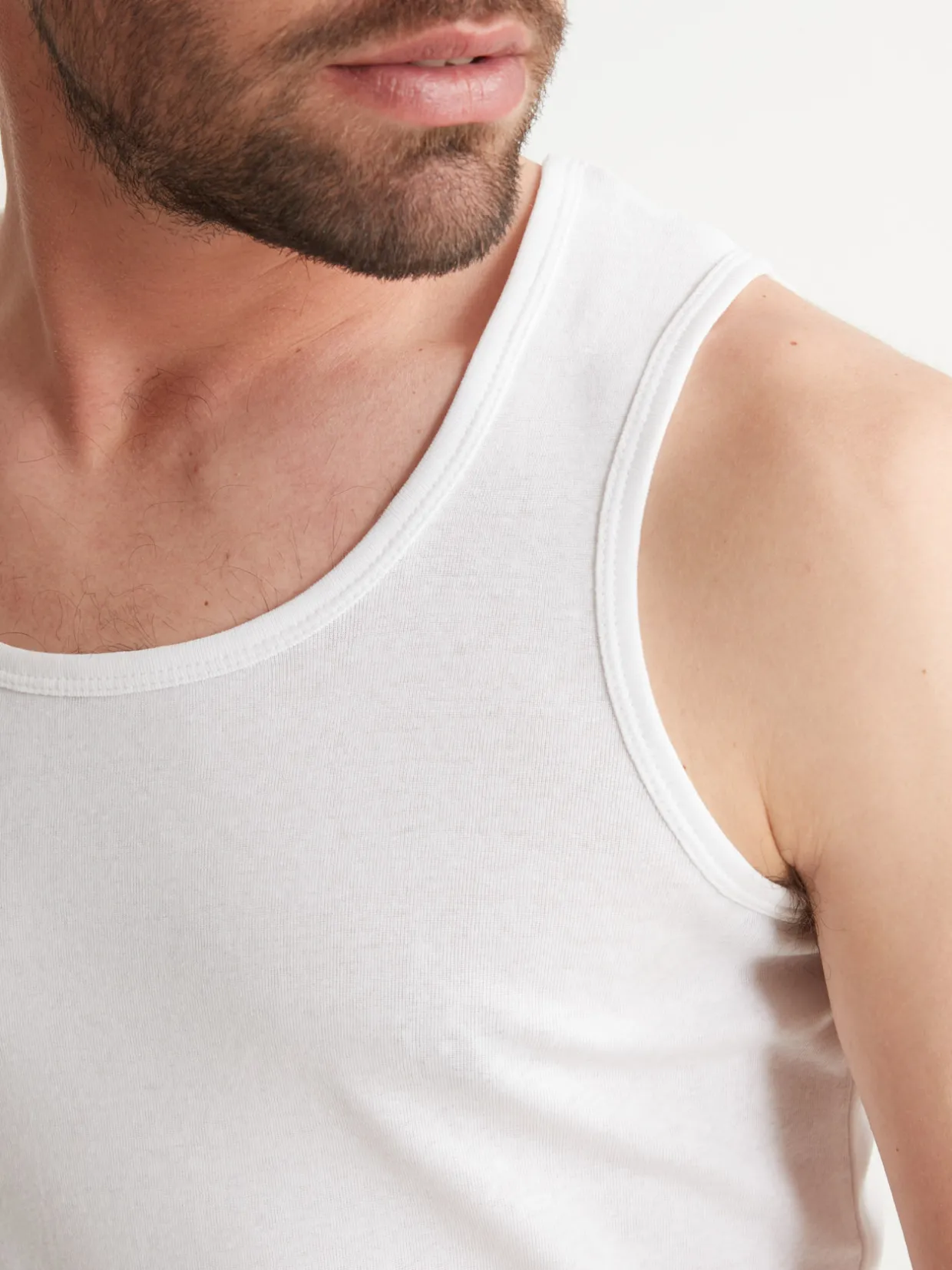 Homme Daxon Lot de 3 maillots de corps débardeur