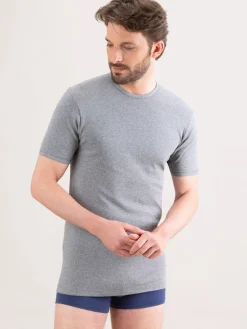 Homme Eminence Lot de 2 maillots de corps col rond