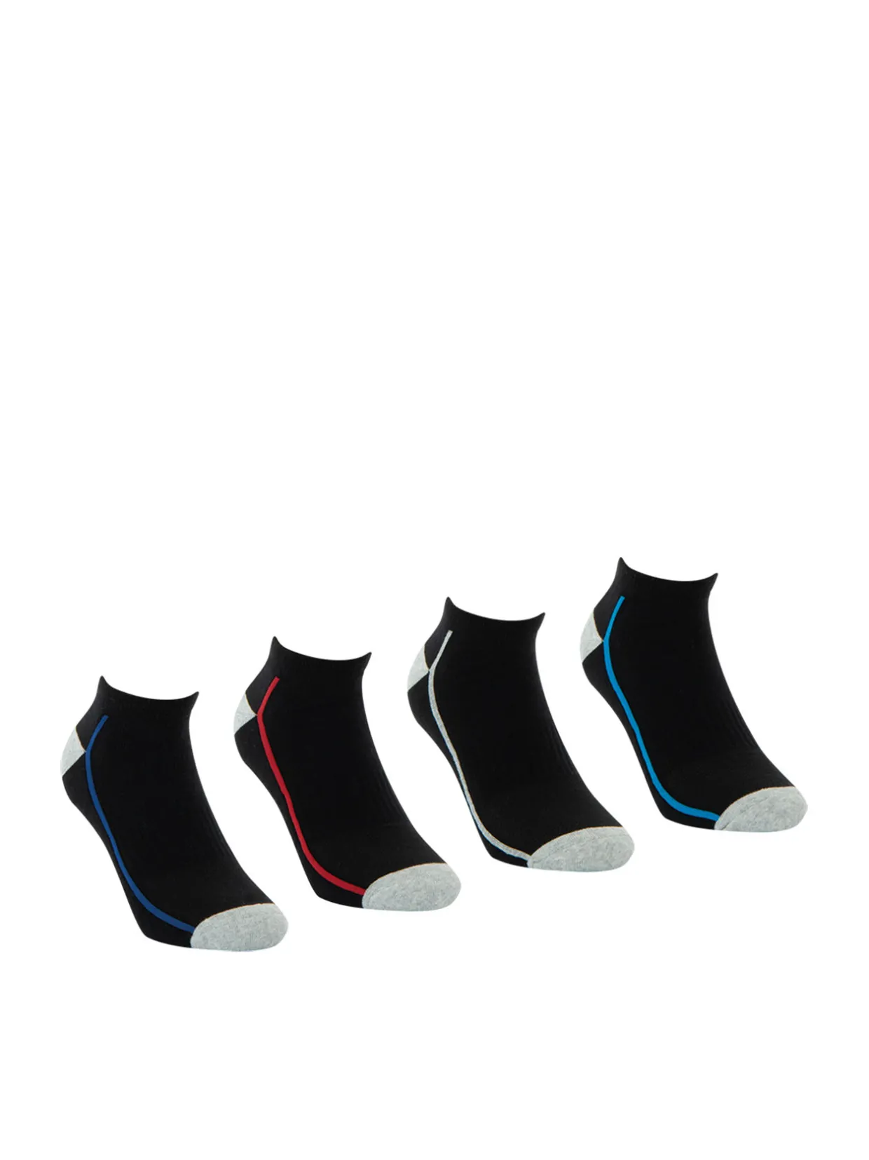 Homme Athéna Lot de 4 paires de chaussettes de sport