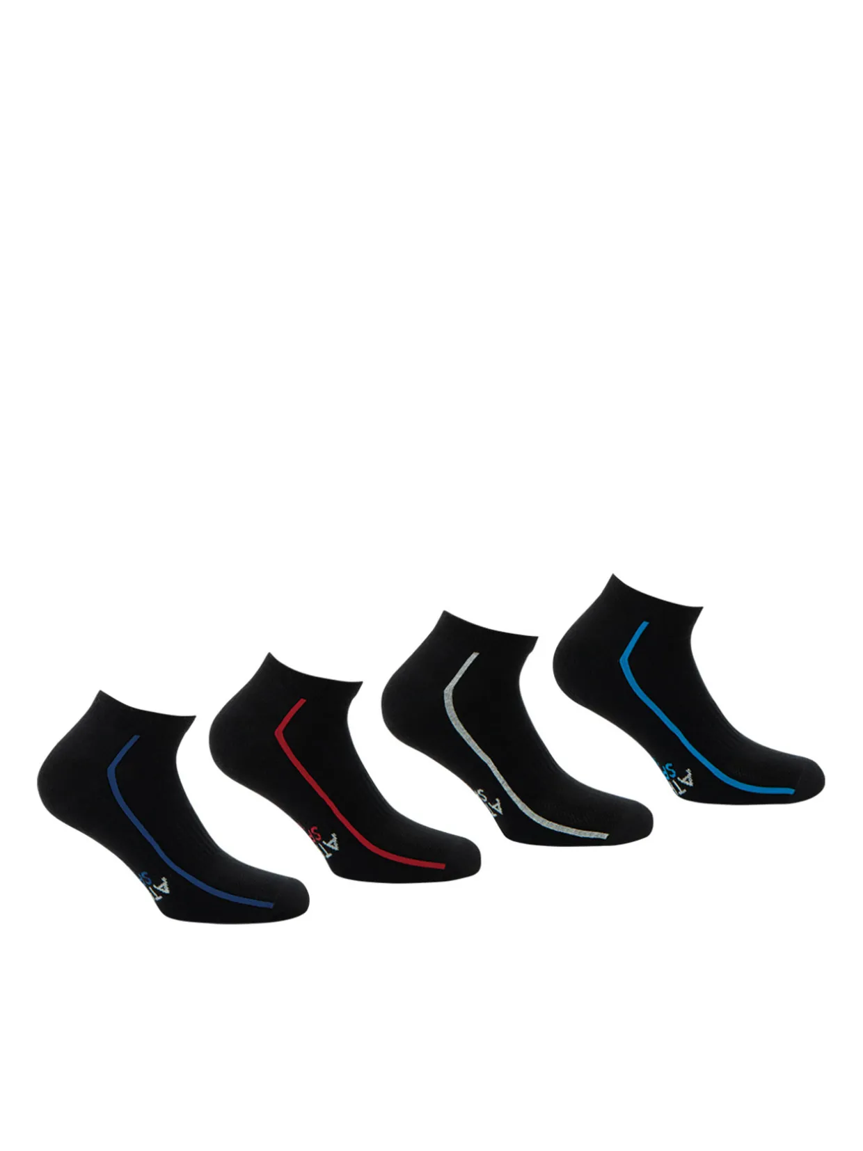 Homme Athéna Lot de 4 paires de chaussettes de sport