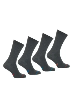 Homme Athéna Lot de 4 paires de chaussettes hautes