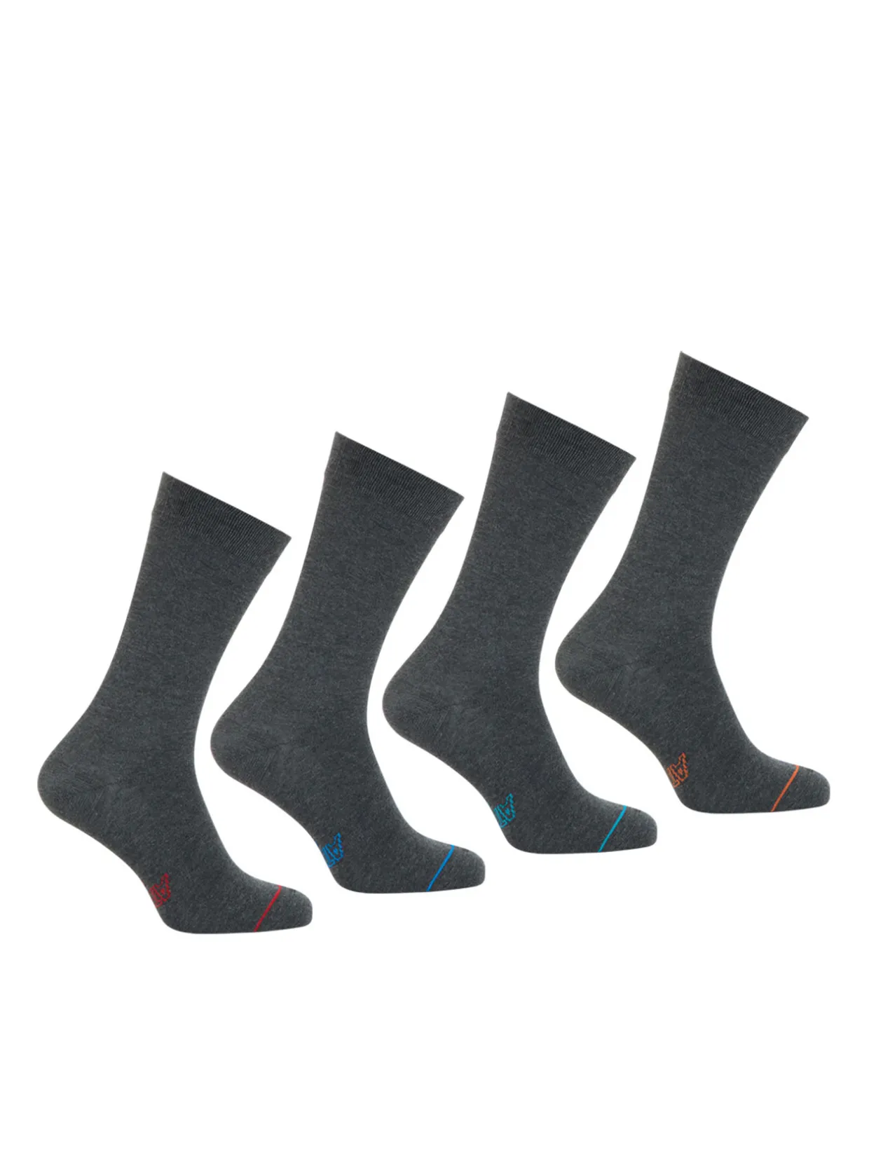 Homme Athéna Lot de 4 paires de chaussettes hautes