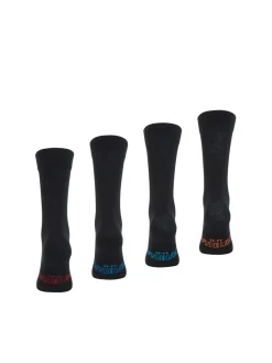 Homme Athéna Lot de 4 paires de chaussettes hautes