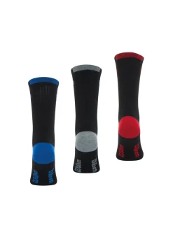 Homme Wilson Lot de 3 paires de chaussettes Crew