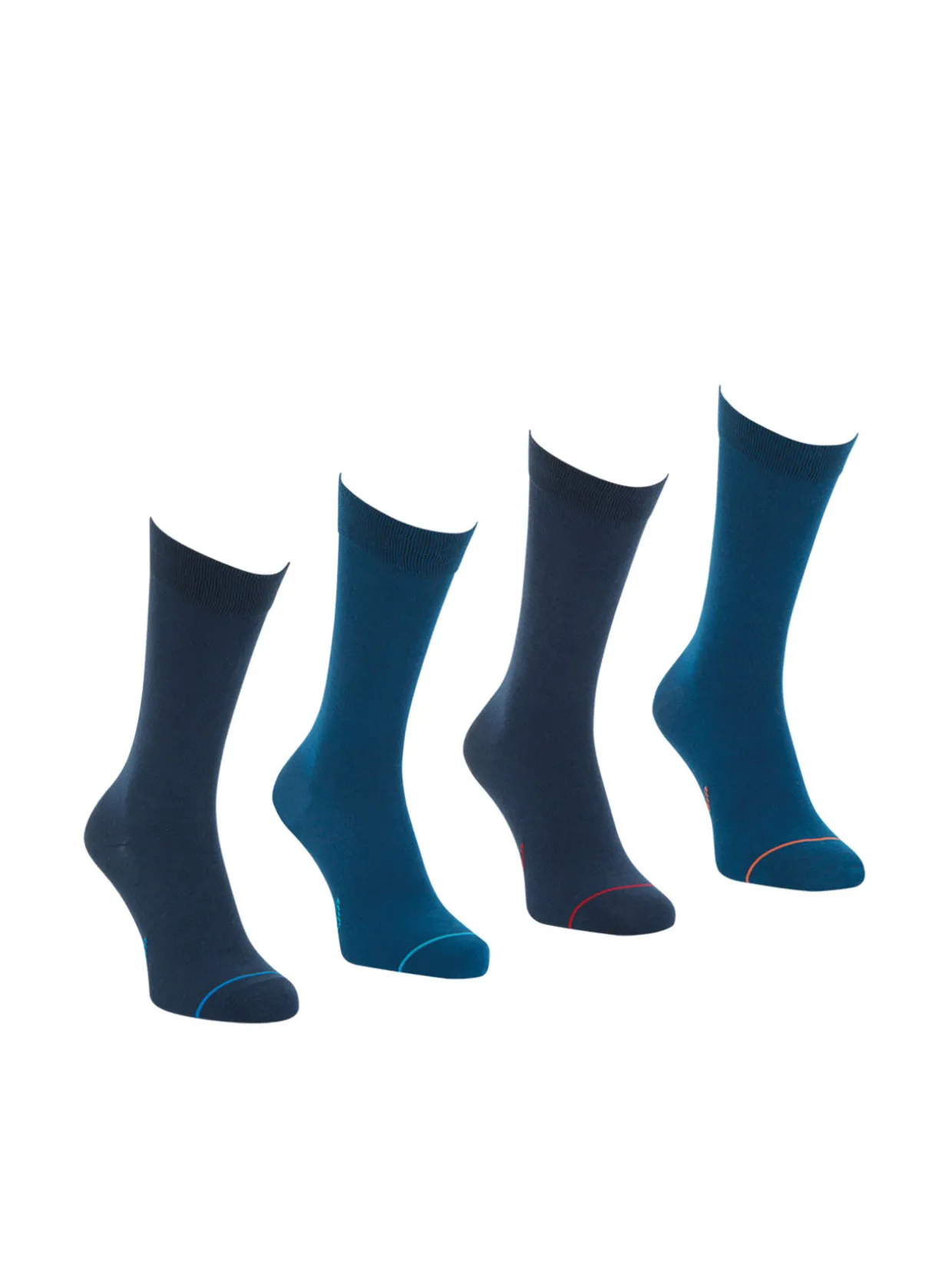 Homme Athéna Lot de 4 paires de chaussettes hautes
