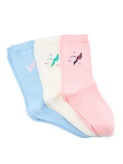 Daxon Lot de 3 paires de mi-chaussettes