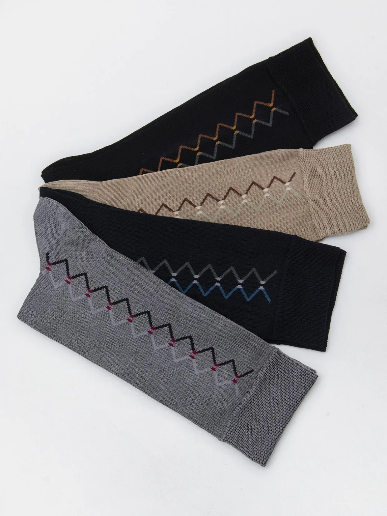 Homme Daxon Lot de 4 paires de mi-chaussettes