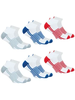 Homme Wilson Lot de 6 paires de socquettes