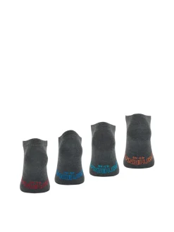 Homme Athéna Lot de 4 paires de socquettes low cut