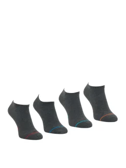 Homme Athéna Lot de 4 paires de socquettes low cut