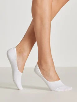 Daxon Lot de 4 paires de socquettes invisibles