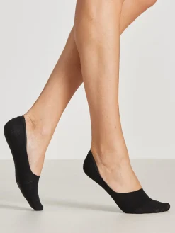 Daxon Lot de 4 paires de socquettes invisibles