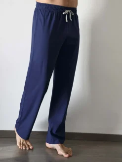 Homme Daxon Lot de 2 pantalons de pyjama bas droits