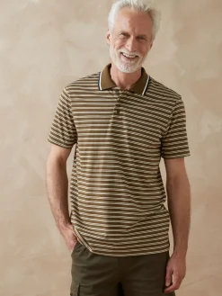 Homme Daxon Lot de 2 polos manches courtes