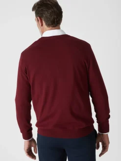 Homme Daxon Lot de 2 pulls col V