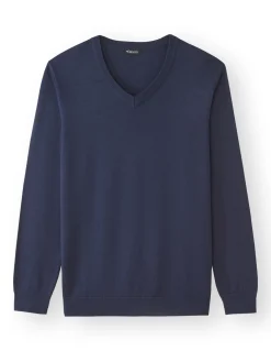 Homme Daxon Lot de 2 pulls col V