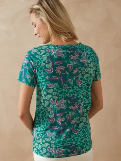 Femme Daxon Lot de 2 shirts manches courtes