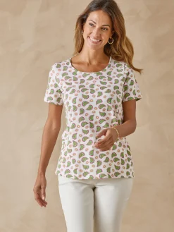 Femme Daxon Lot de 2 shirts manches courtes