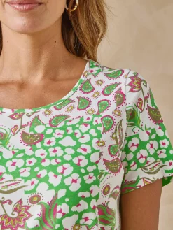 Femme Daxon Lot de 2 shirts manches courtes