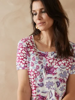 Femme Daxon Lot de 2 shirts manches courtes