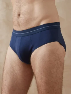 Homme Daxon Lot de 6 slips fermés taille haute