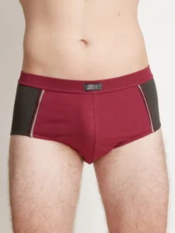 Homme Daxon Lot de 4 slips fermés taille haute