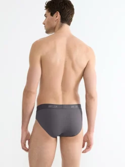 Homme Sloggi Lot de 2 slips midi fermés